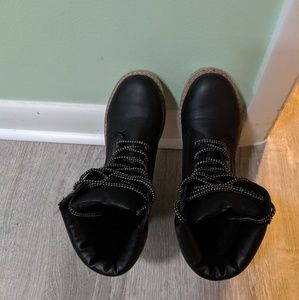 Women's Ankle High Combat Boots